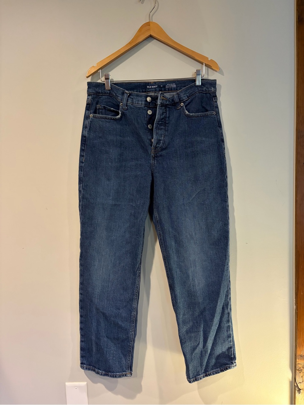 Old Navy Men's Indigo Straight Jeans